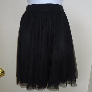 Lauren Conrad Black Tulle Skirt